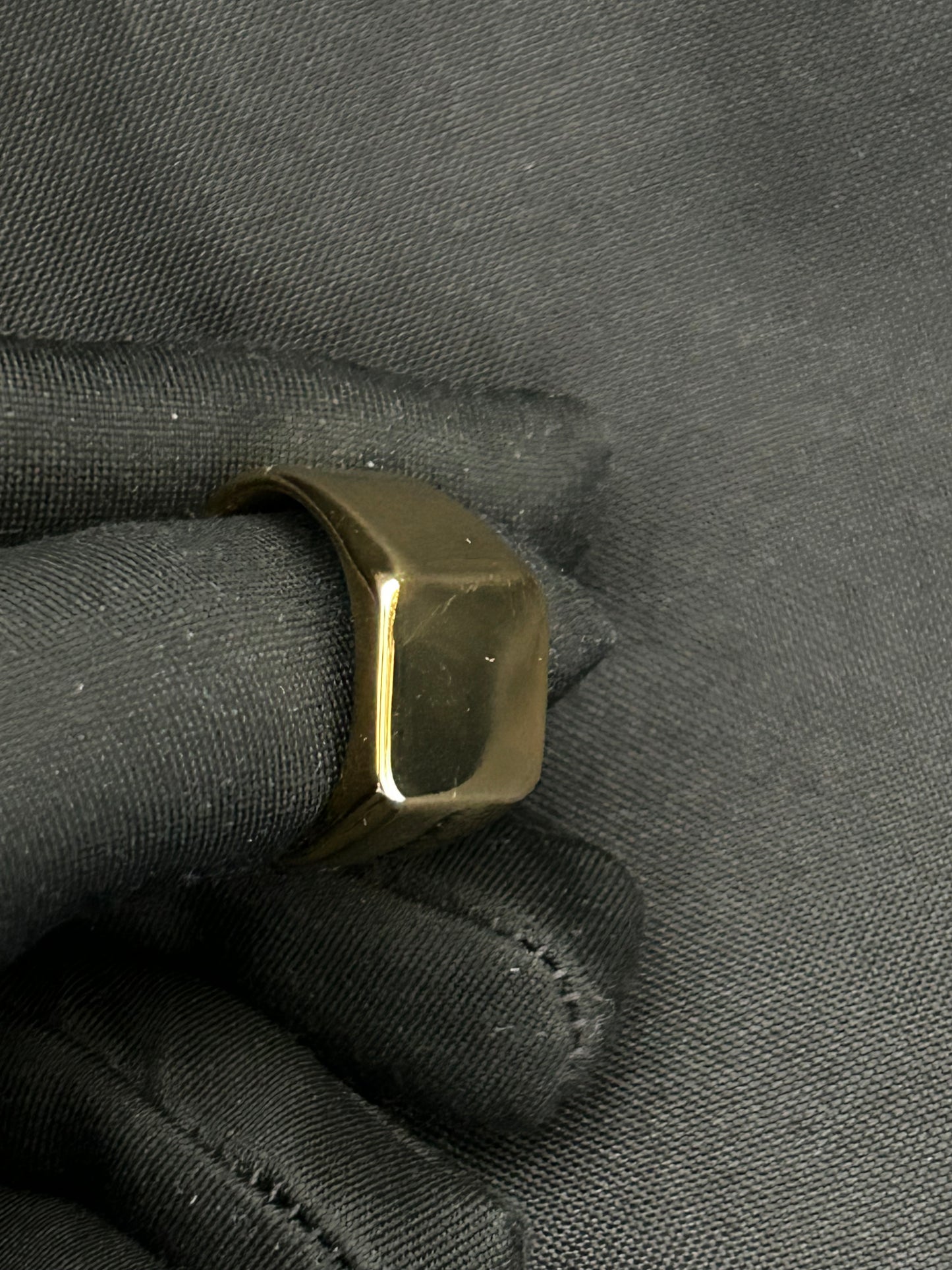 ANILLO CUADRIT GOLD