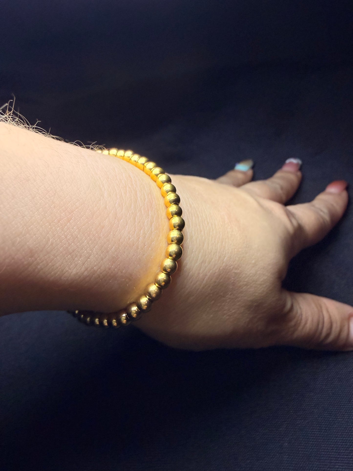PULSERA BALINES GOLD