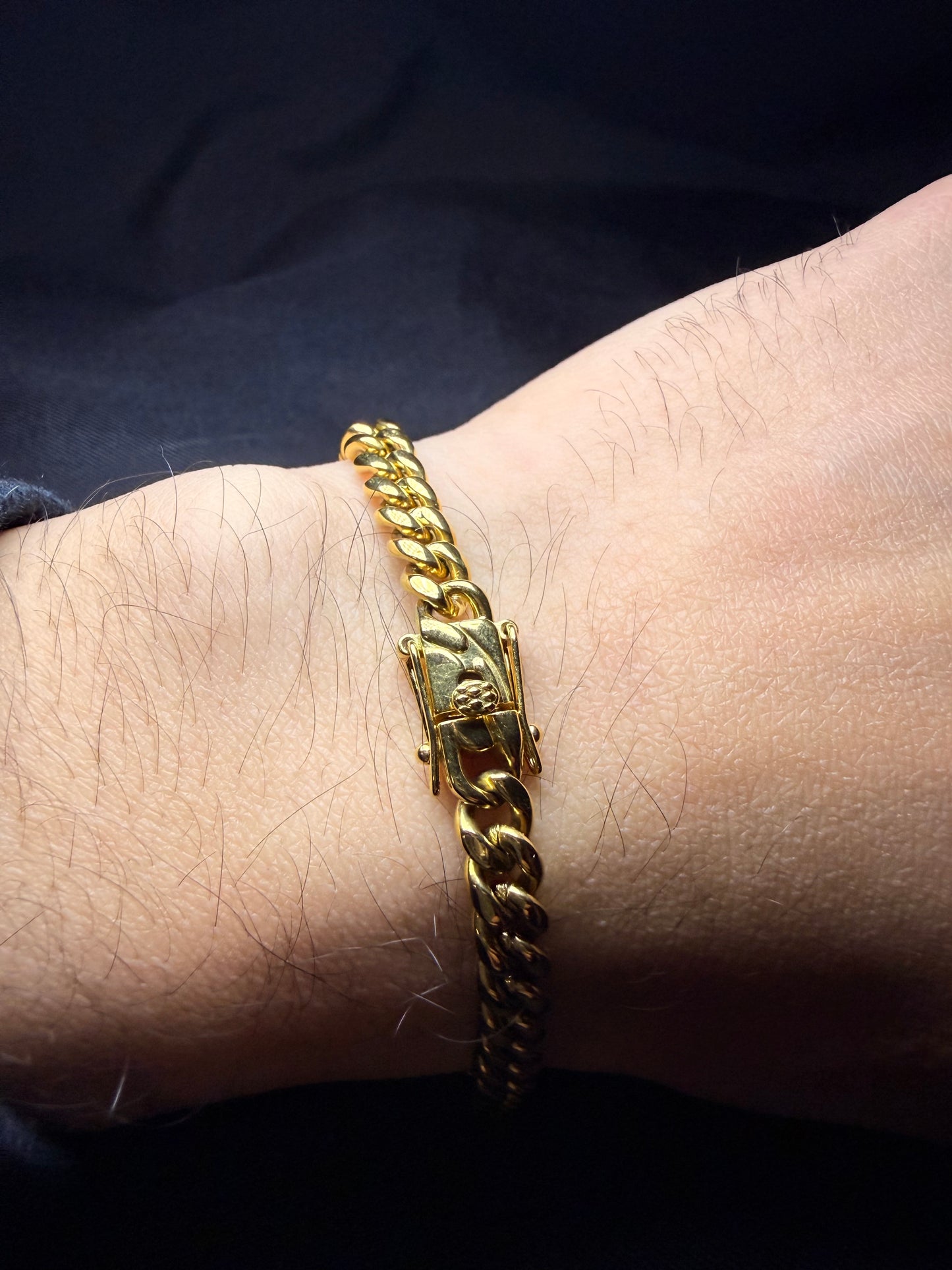 PULSERA CUBANA 3 MM - 22 CM