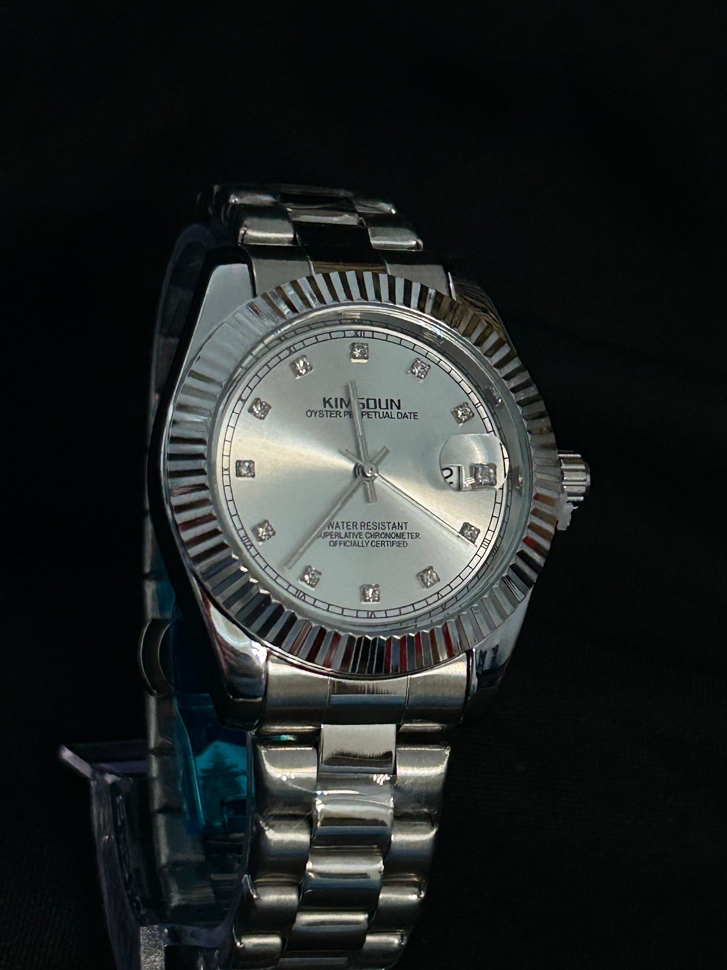 RELOJ KIMSOUN SILVER