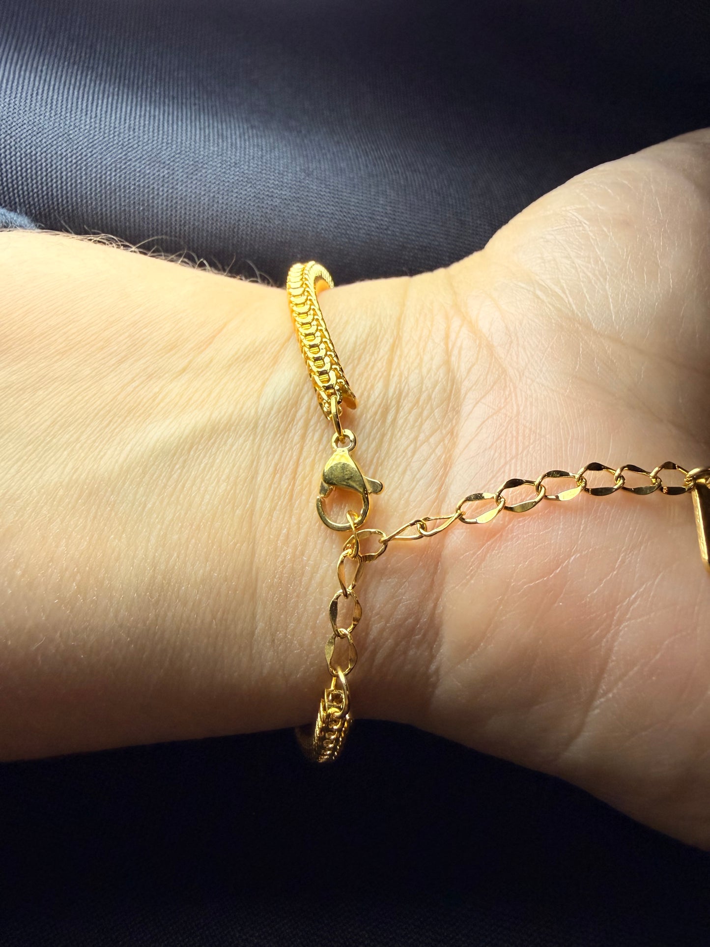 PULSERA COLA SERPIENTE GRUESA