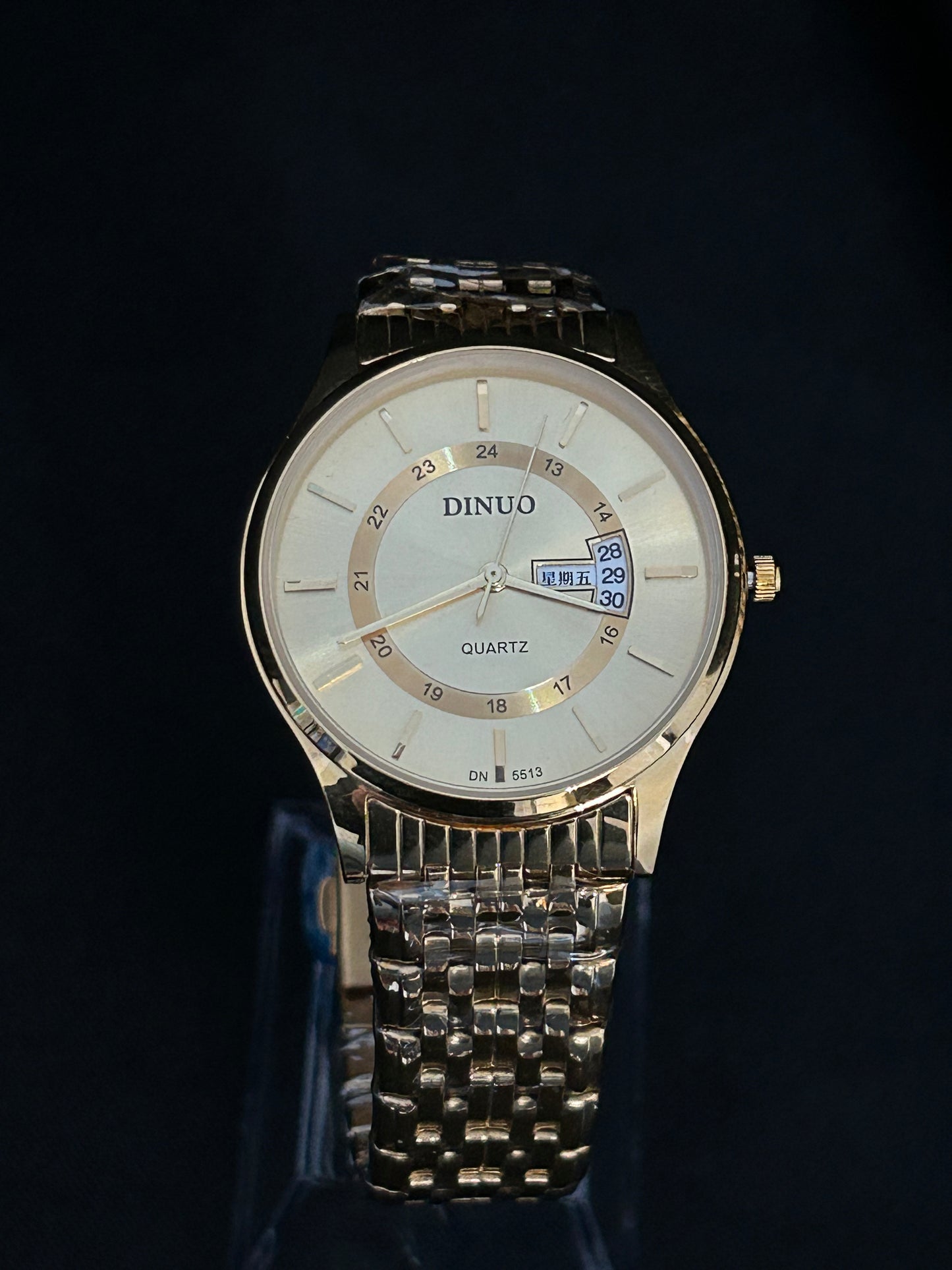 RELOJ DINUO GOLD