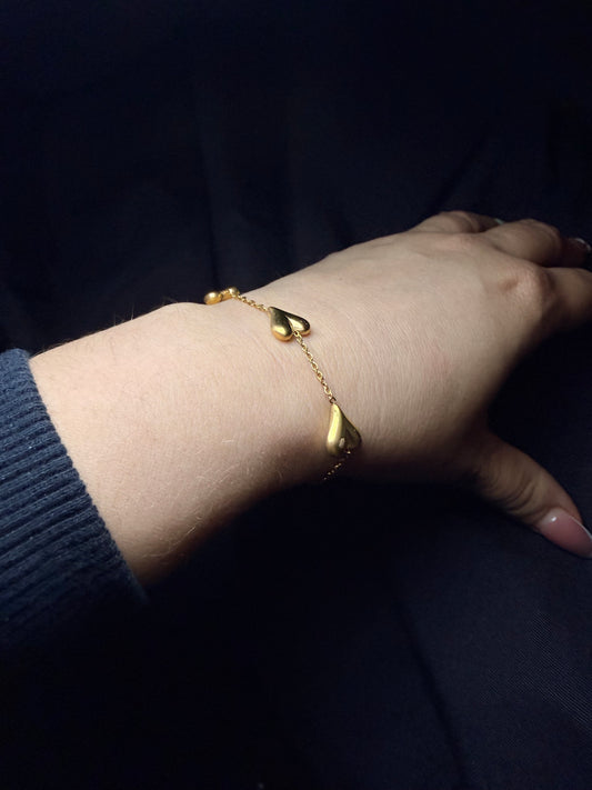 PULSERA CORAZÓN LOVE MINI