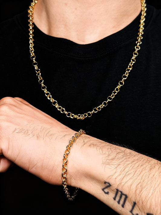 SET ROLO PULSERA + CADENA