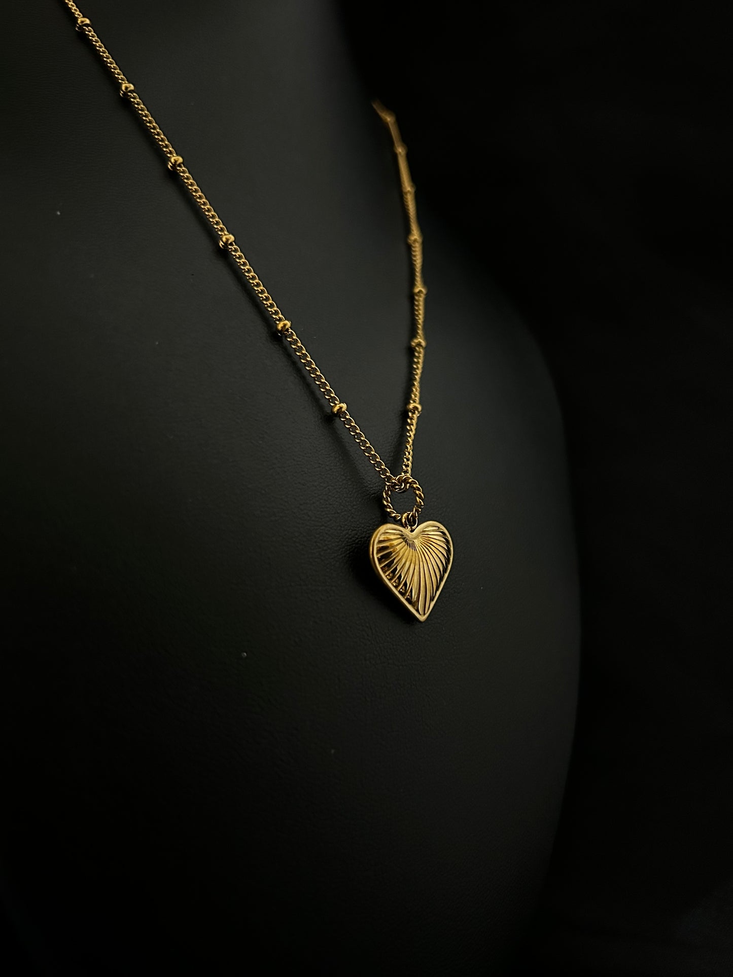 CADENA CORAZÓN VALENTÍN