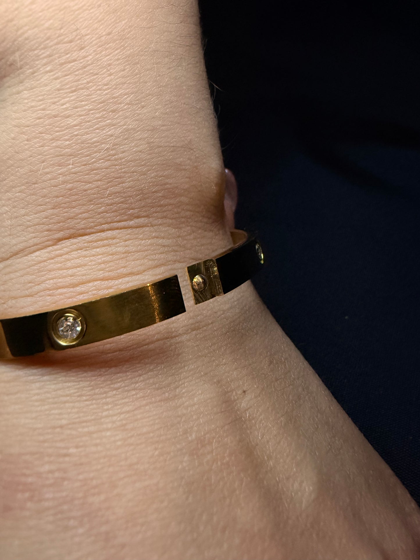 PULSERA GOLD DIAMANTE