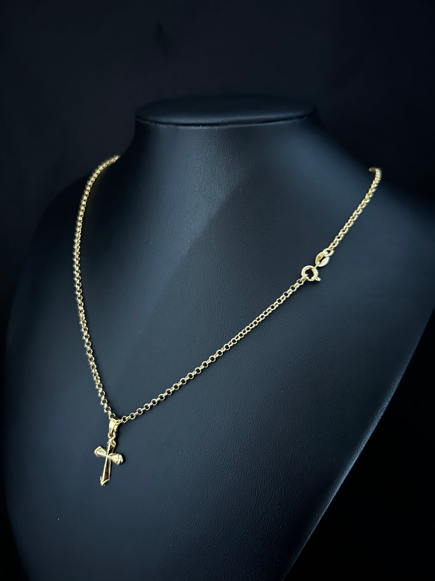 SET CADENA ROLO 2 MM + CRISTO