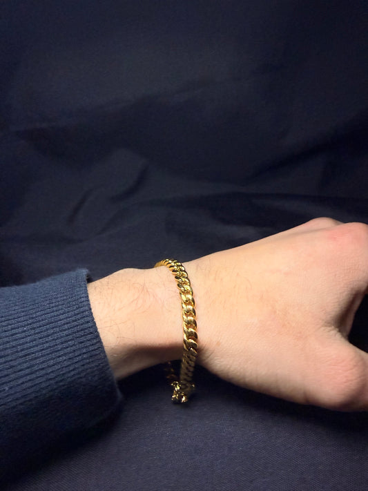 PULSERA CUBANA 3 MM - 22 CM