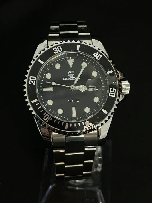 RELOJ CHAXIGO BLACK-SILVER