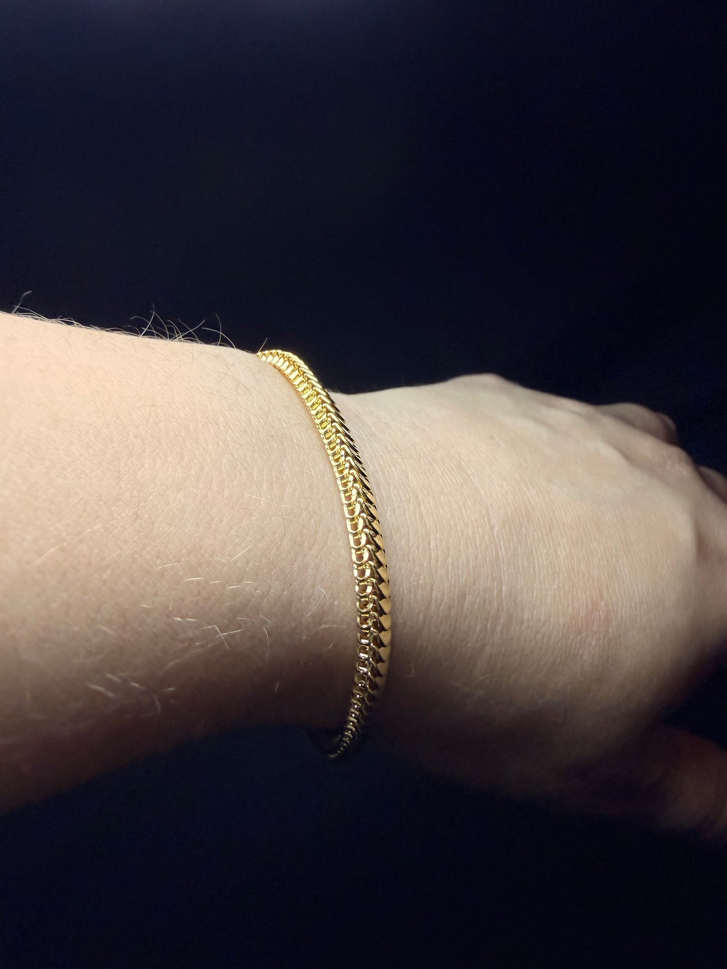 PULSERA COLA SERPIENTE GRUESA