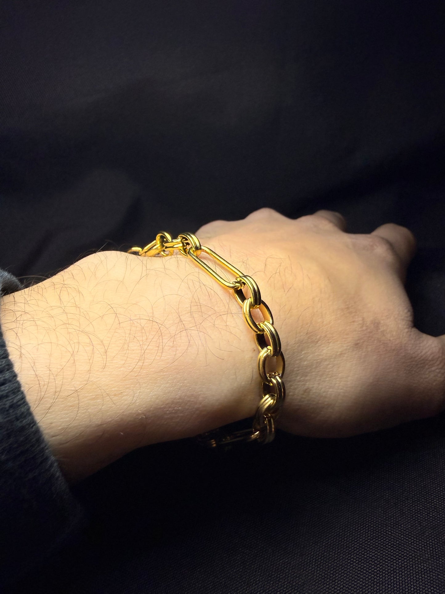 PULSERA ROLO FACETADO