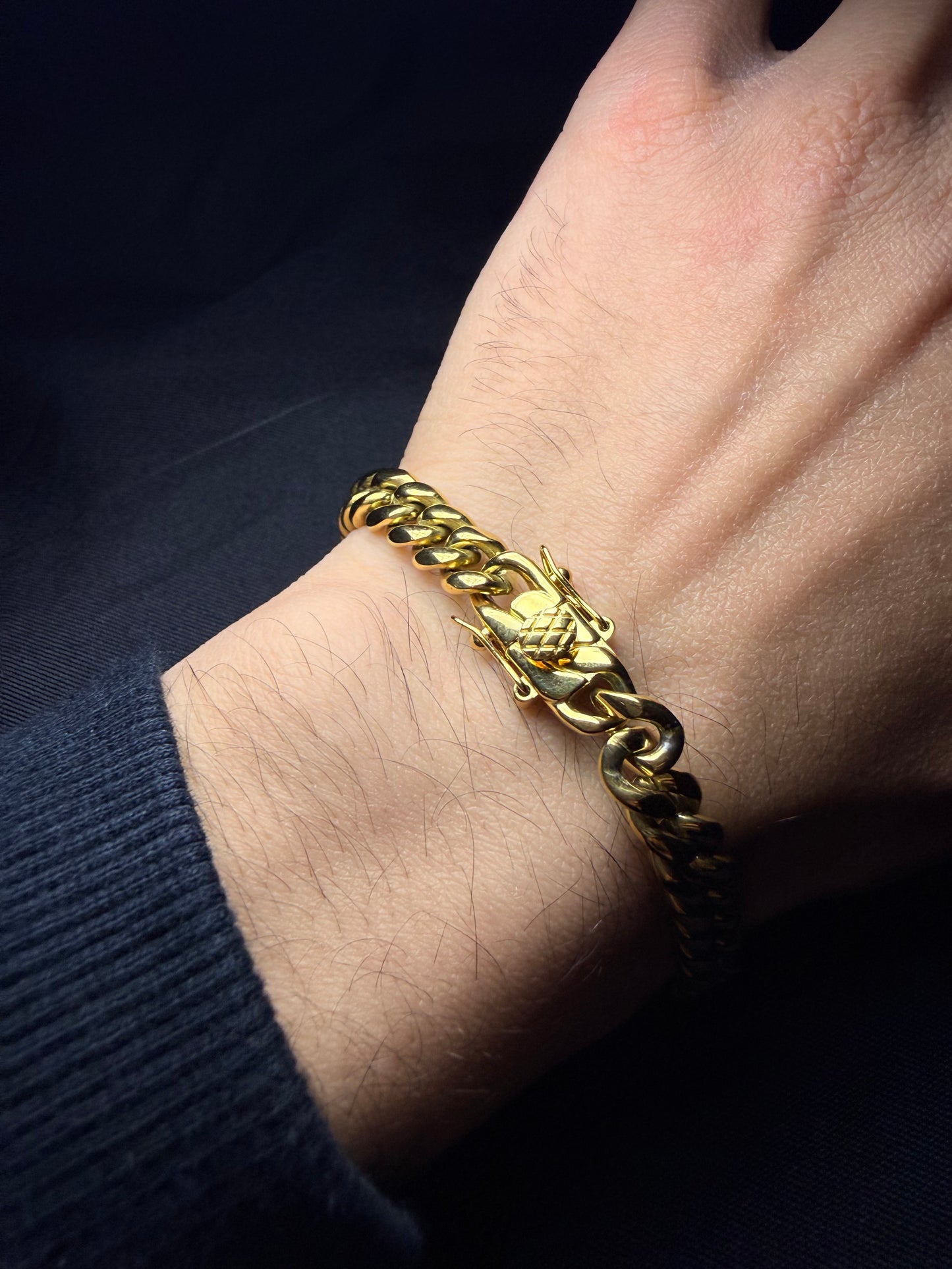 PULSERA CUBANA 4 MM - 21 CM