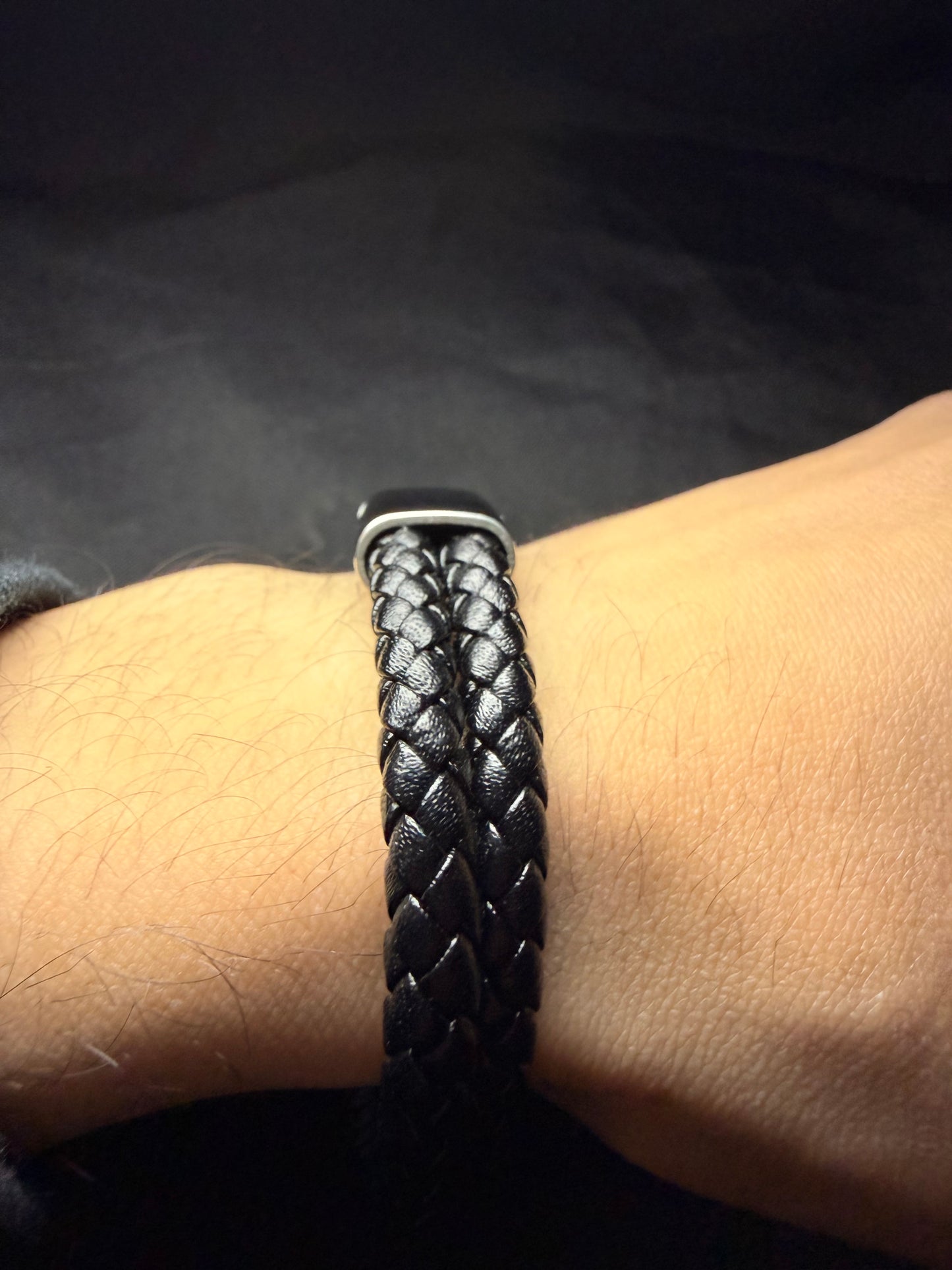 PULSERA TRENZADA DOBLE