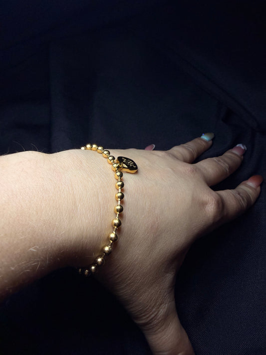 PULSERA BALIN GOLD LOVE