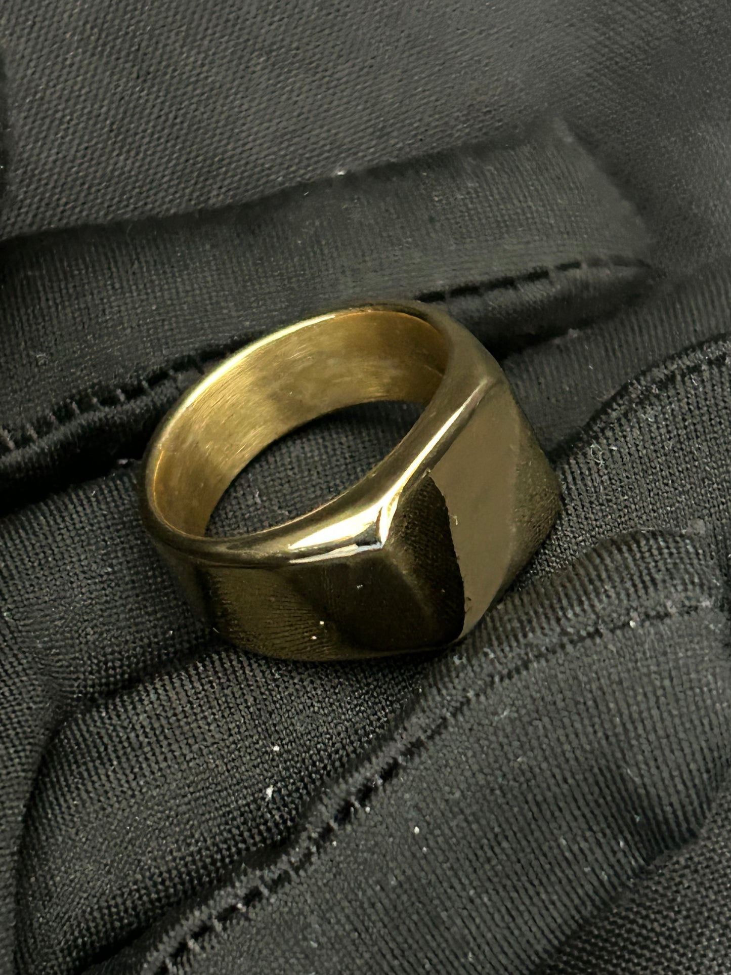 ANILLO CUADRIT GOLD