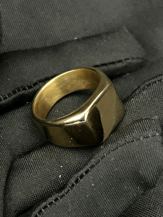 ANILLO CUADRIT GOLD
