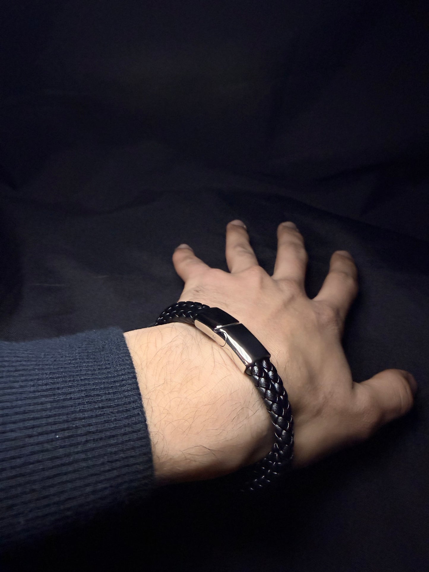 PULSERA TRENZADA DOBLE