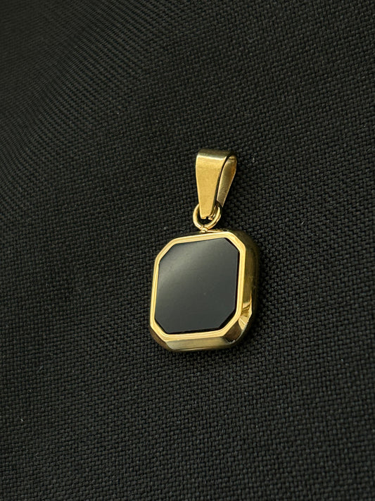 COLGANTE CRUDRO OBSIDIANA
