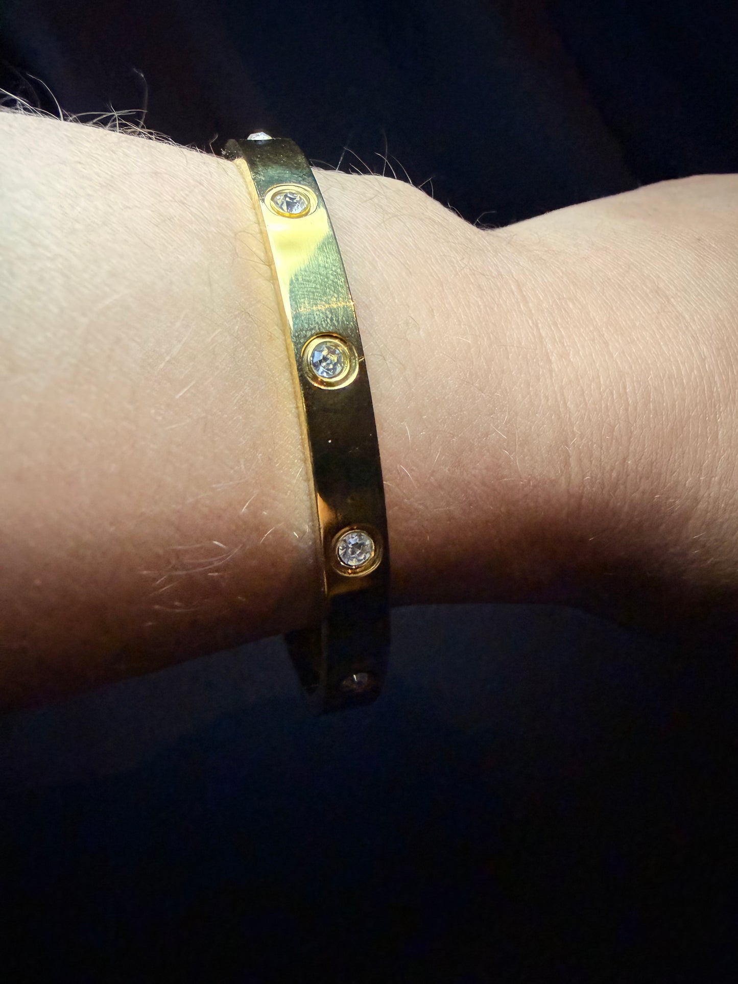 PULSERA GOLD DIAMANTE