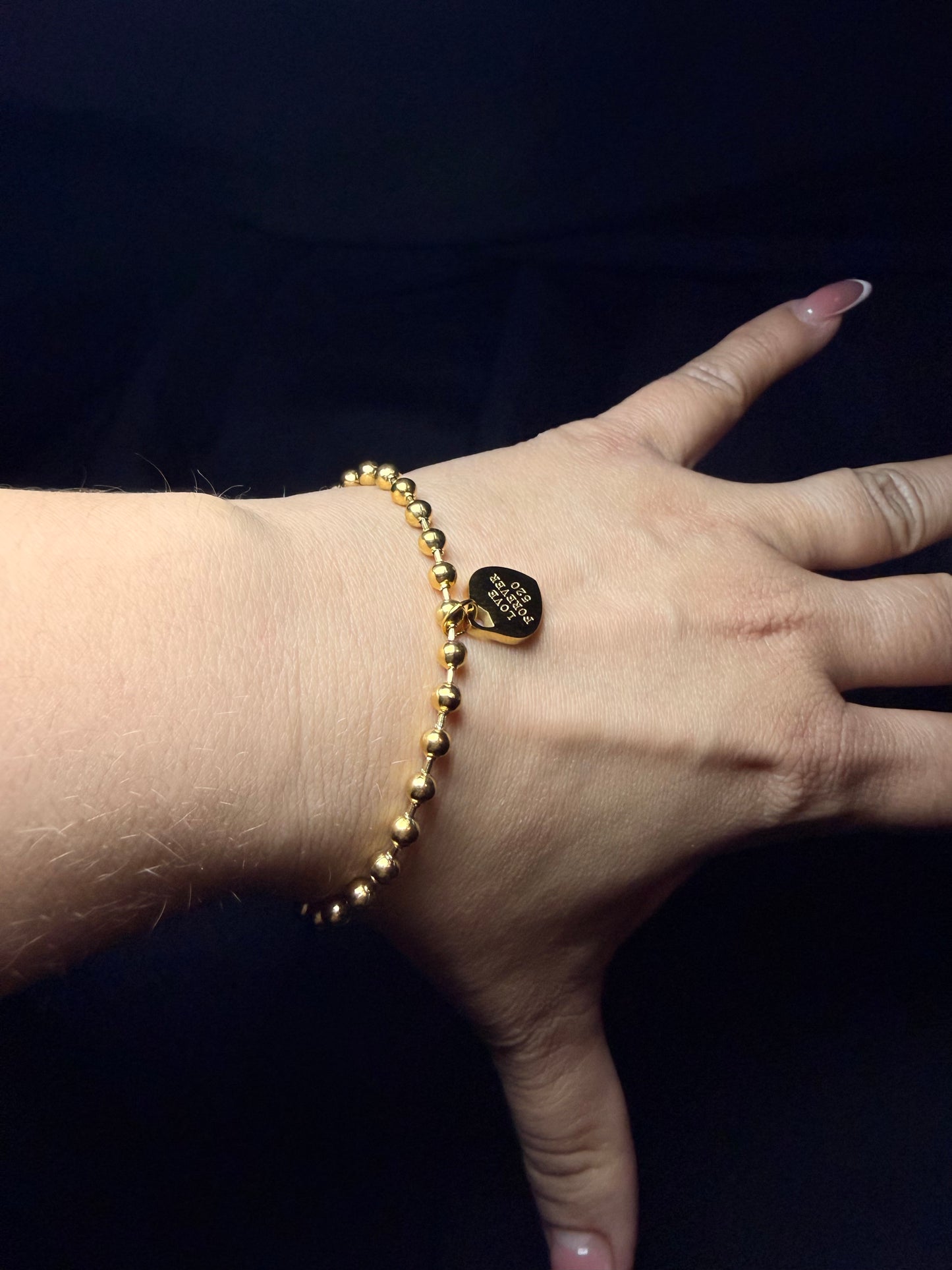 PULSERA BALIN GOLD LOVE