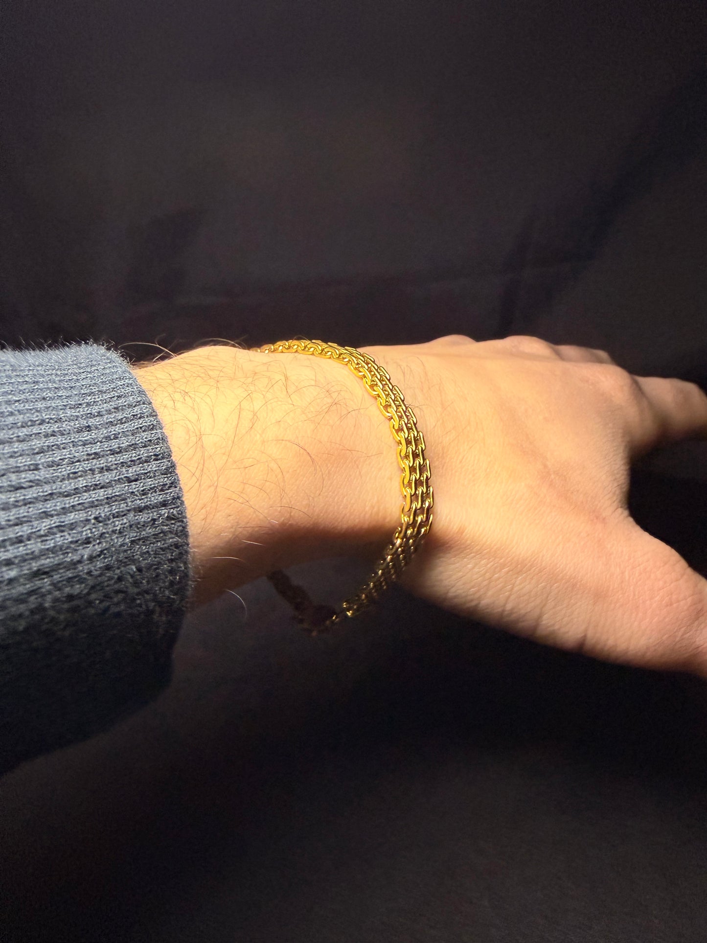 PULSERA TEJIDO CHINO 4 MM