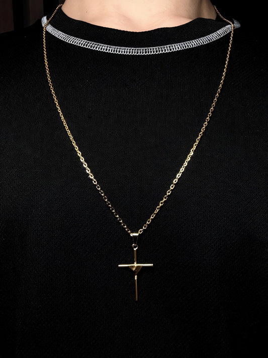 SET CADENA ESLABÓN + CRUZ