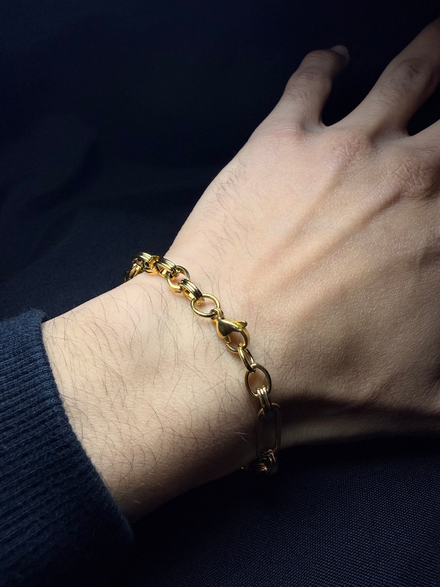 PULSERA ROLO FACETADO