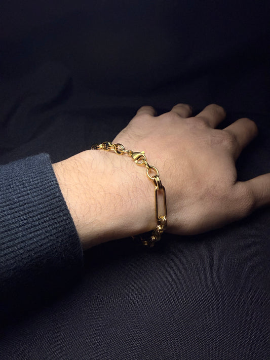 PULSERA ROLO FACETADO