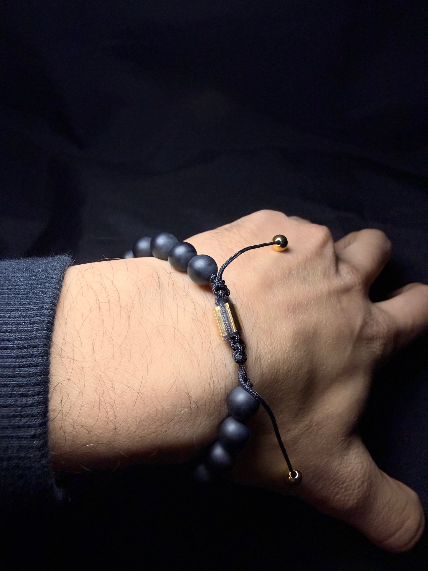 PULSERA VOLCÁNICA LISA LEON