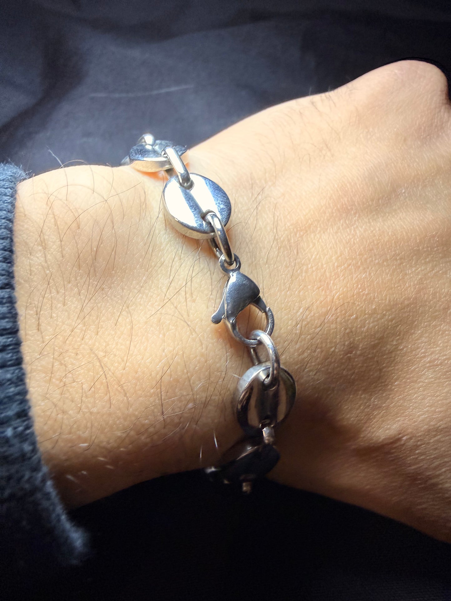 PULSERA GCC INFLADA SILVER