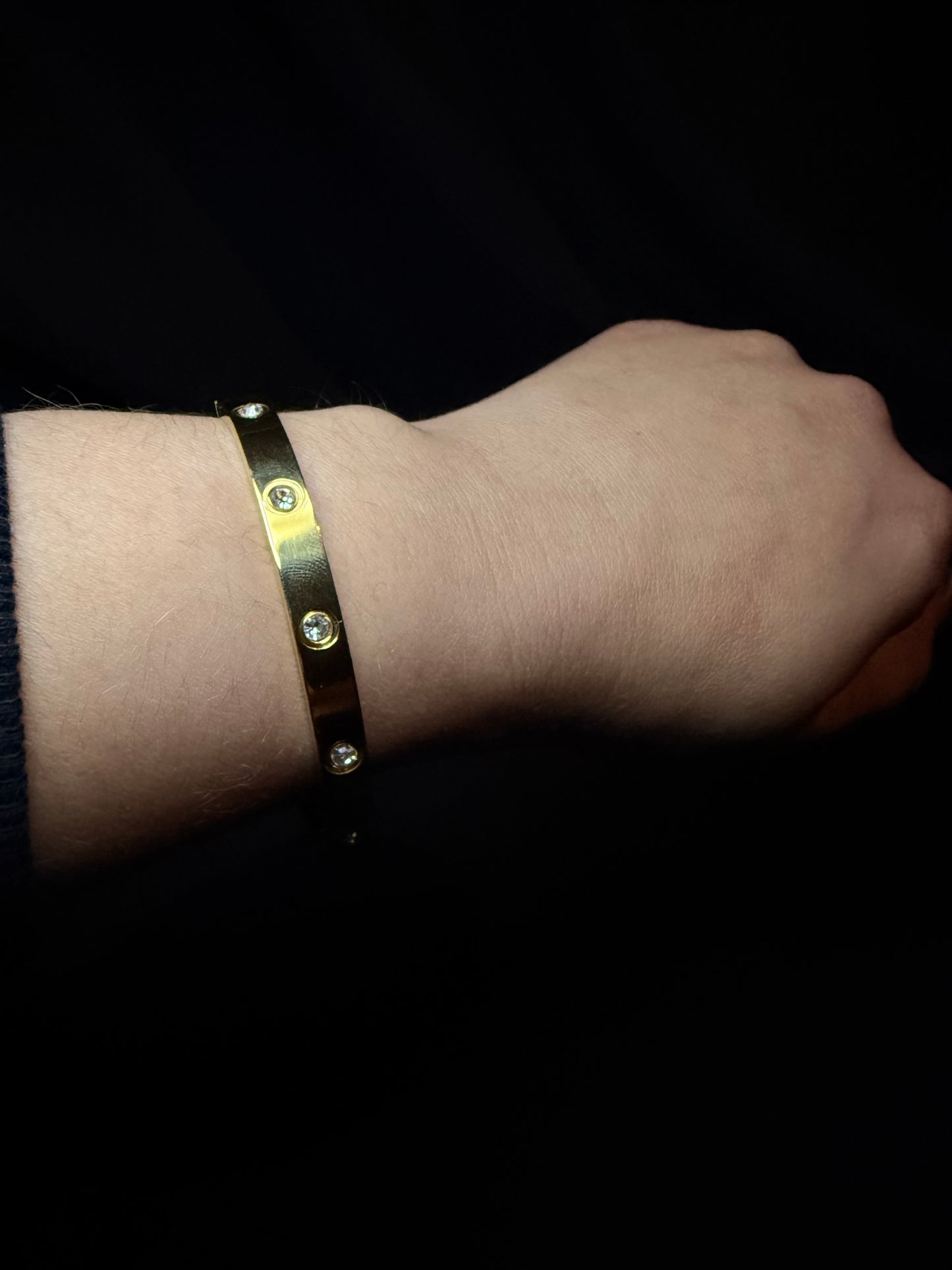 PULSERA GOLD DIAMANTE