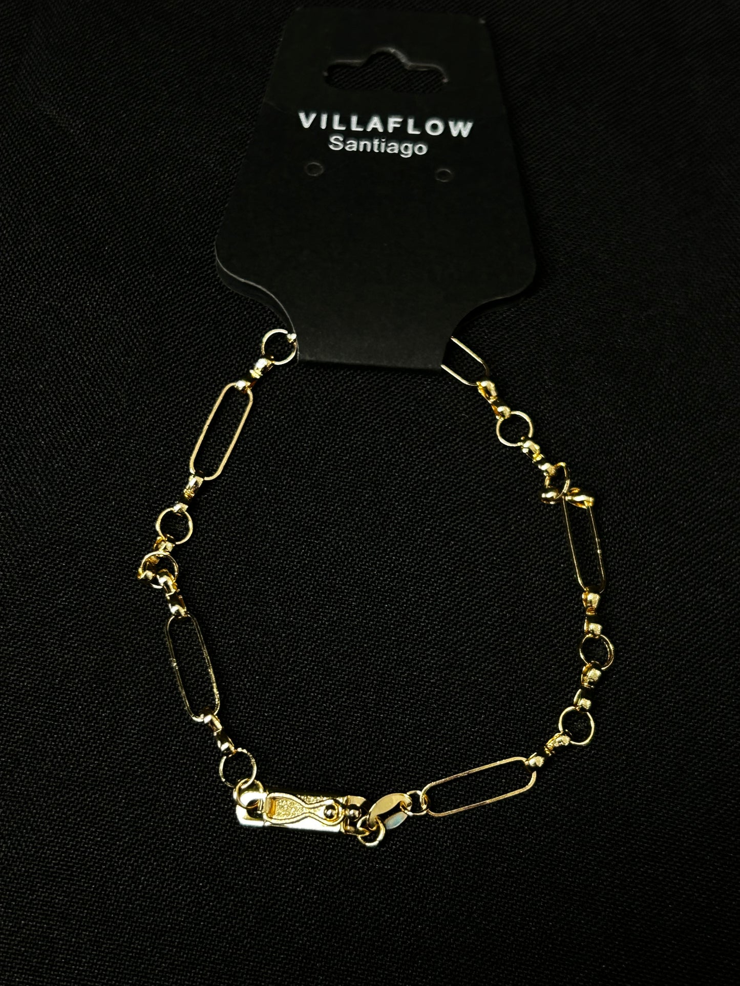 PULSERA ROLO FACETADO 20 CM
