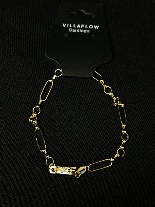 PULSERA ROLO FACETADO 20 CM