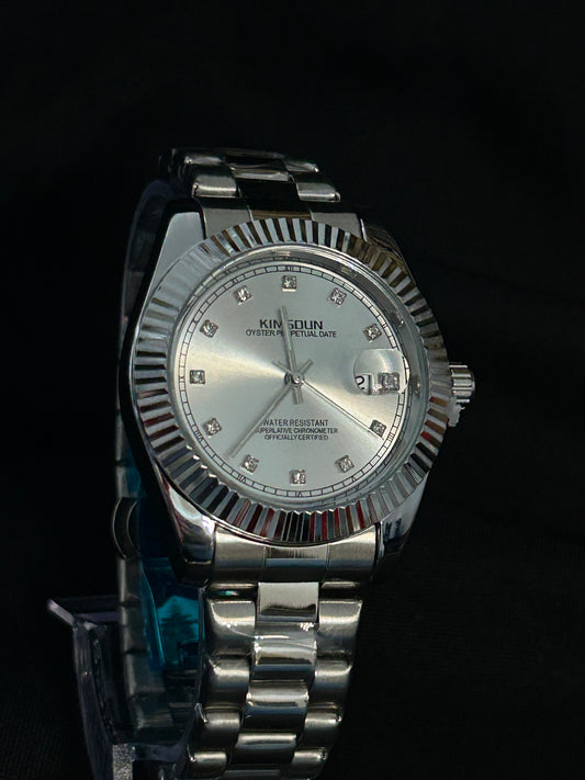 RELOJ KIMSOUN SILVER