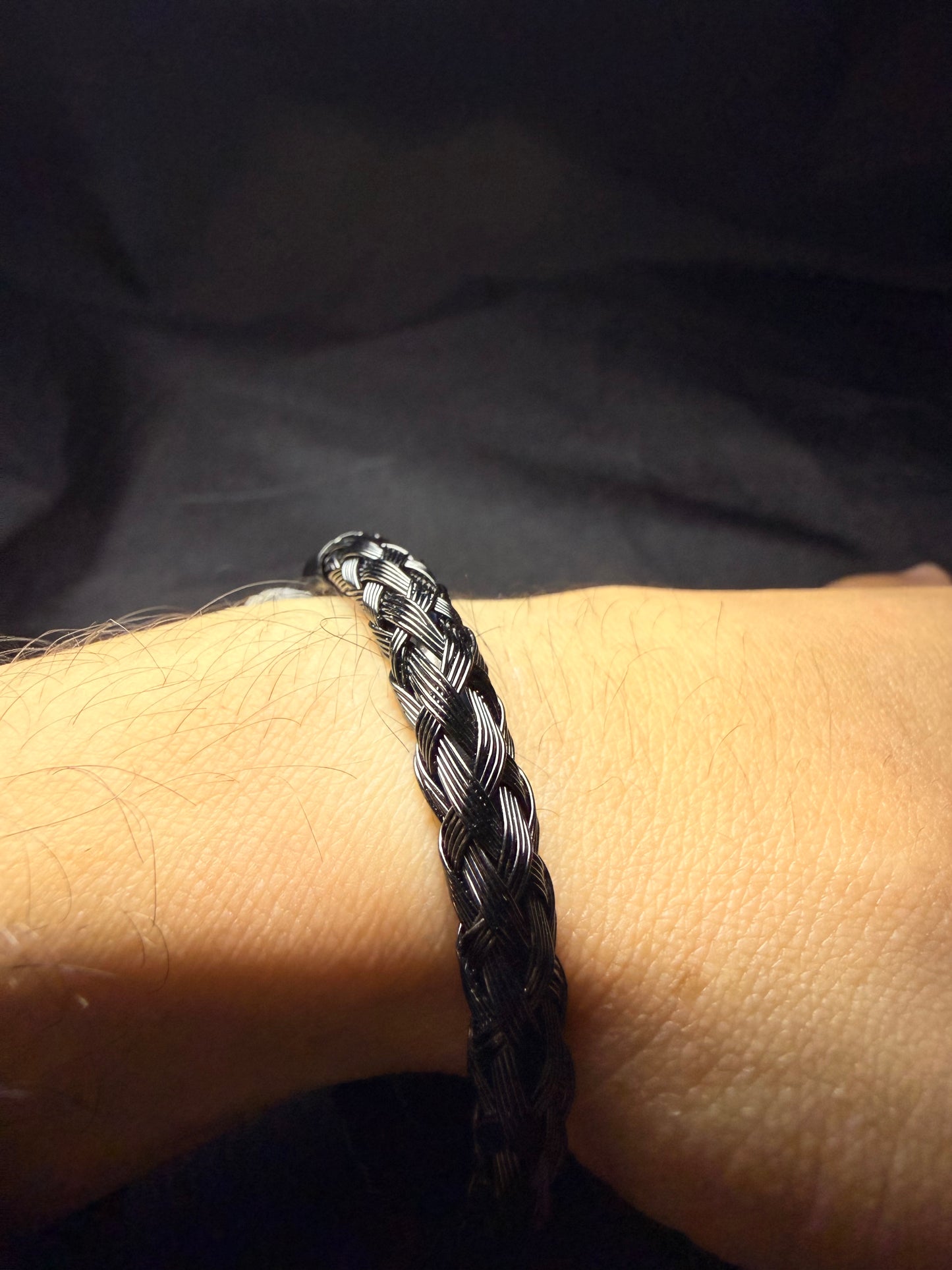 PULSERA TRENZADA NILO BLACK