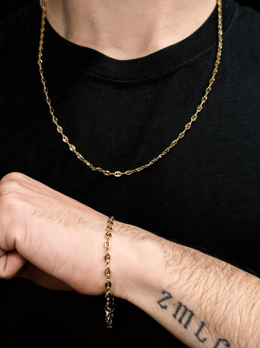 SET GCC PULSERA + CADENA