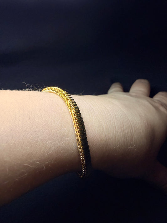 PULSERA COLA SERPIENTE GRUESA