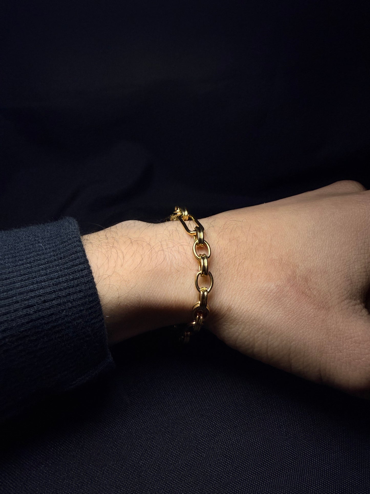 PULSERA ROLO FACETADO