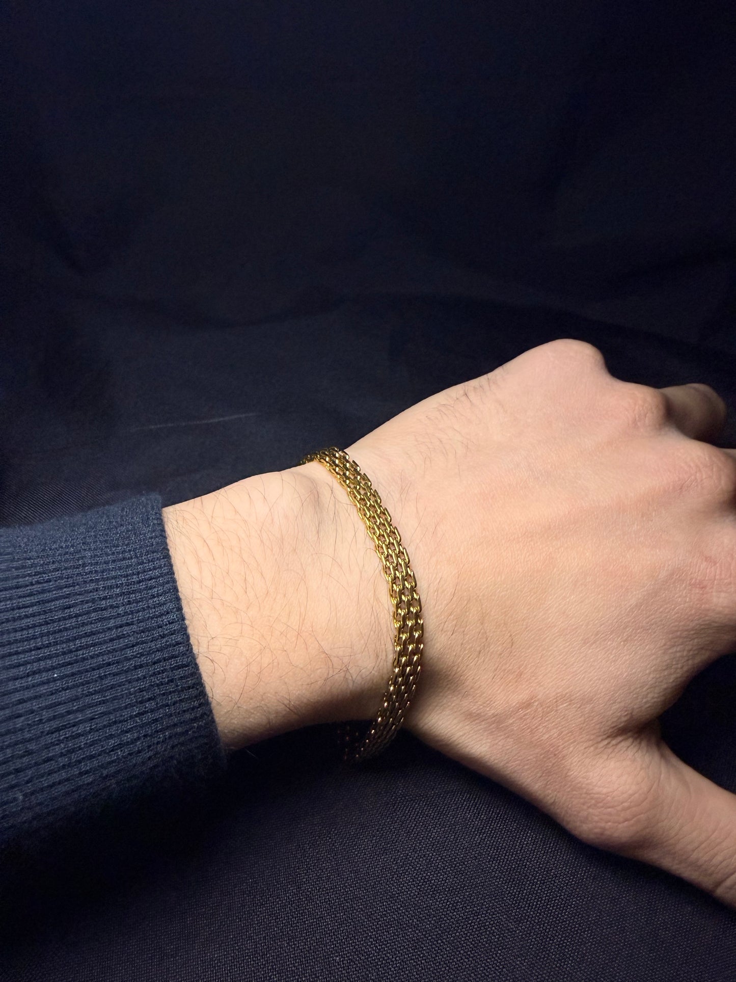 PULSERA TEJIDO CHINO 4 MM