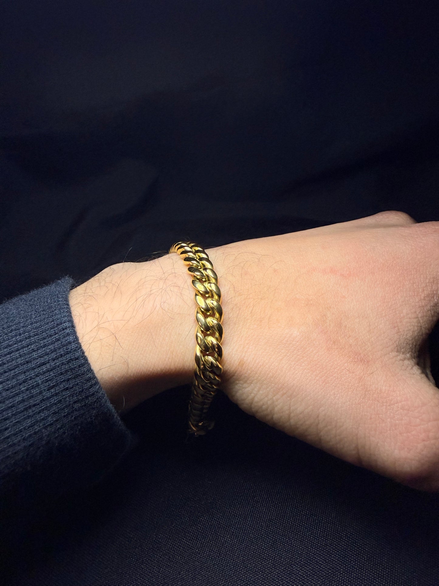 PULSERA CUBANA 4 MM - 21 CM