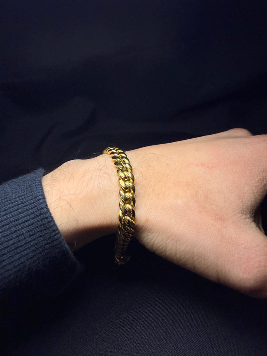 PULSERA CUBANA 4 MM - 21 CM