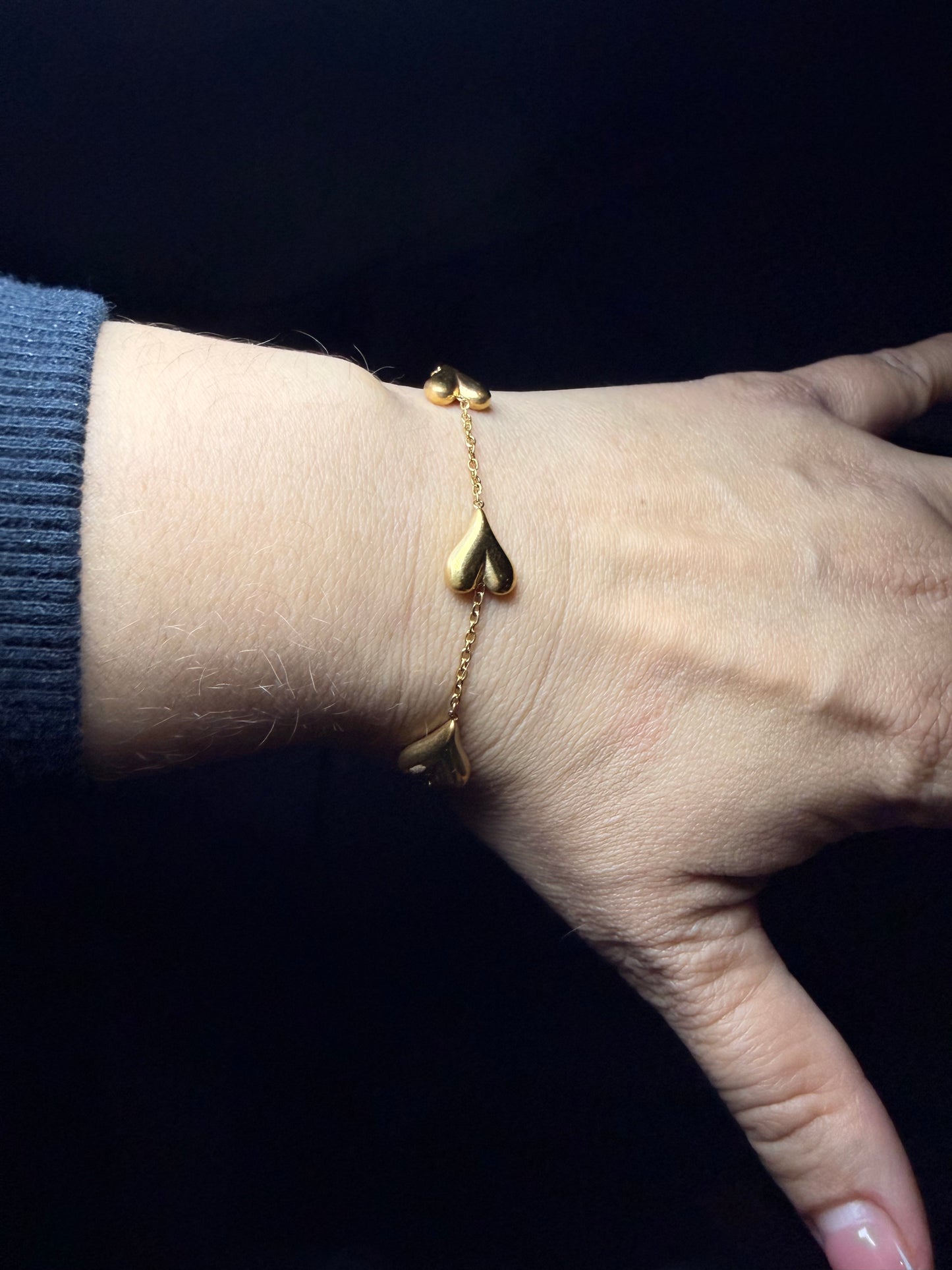 PULSERA CORAZÓN LOVE MINI